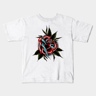 Stylised rose Kids T-Shirt